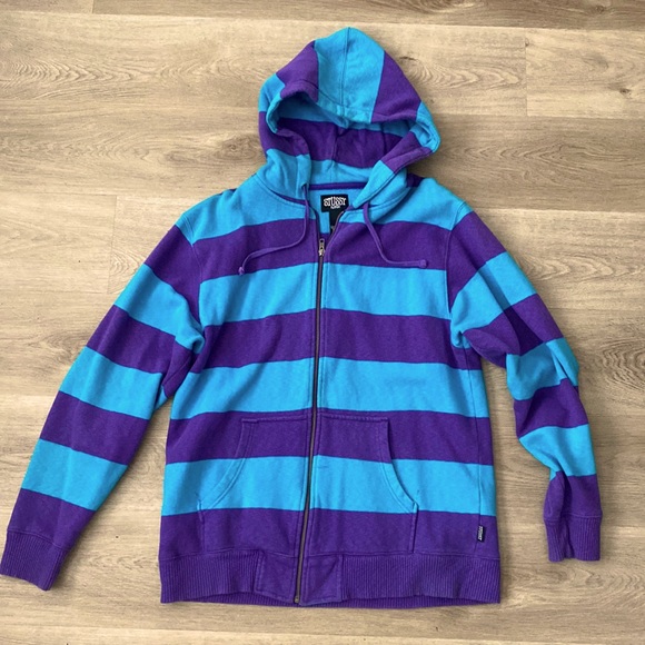 Stussy | Sweaters | Vintage Stussy Zip Up Size Xl | Poshmark